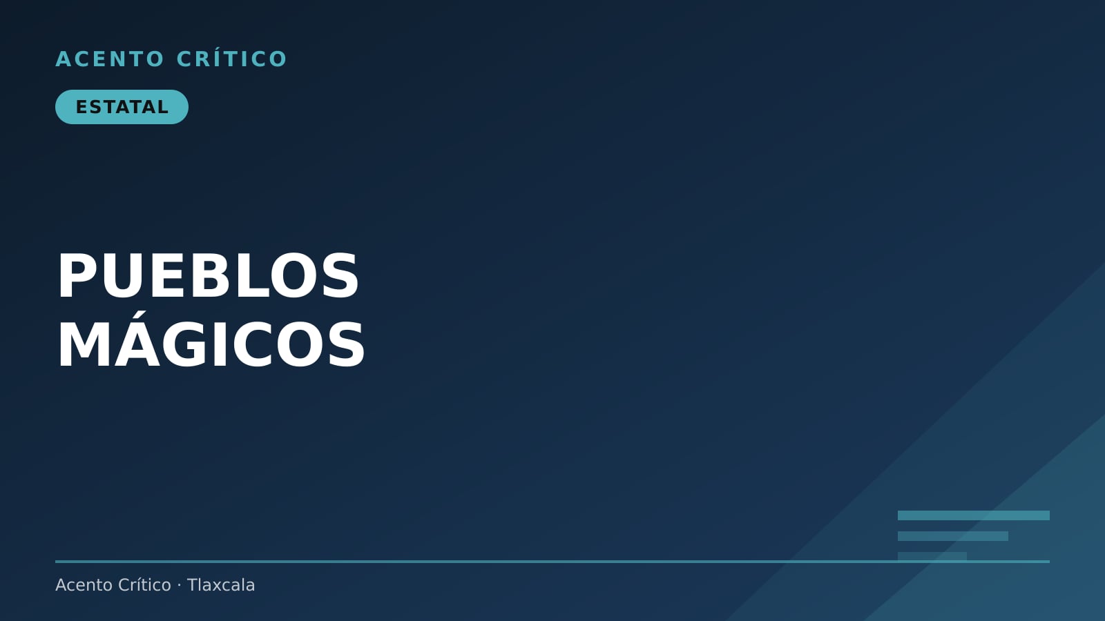 Impulsan consolidación de los tres Pueblos Mágicos de Tlaxcala