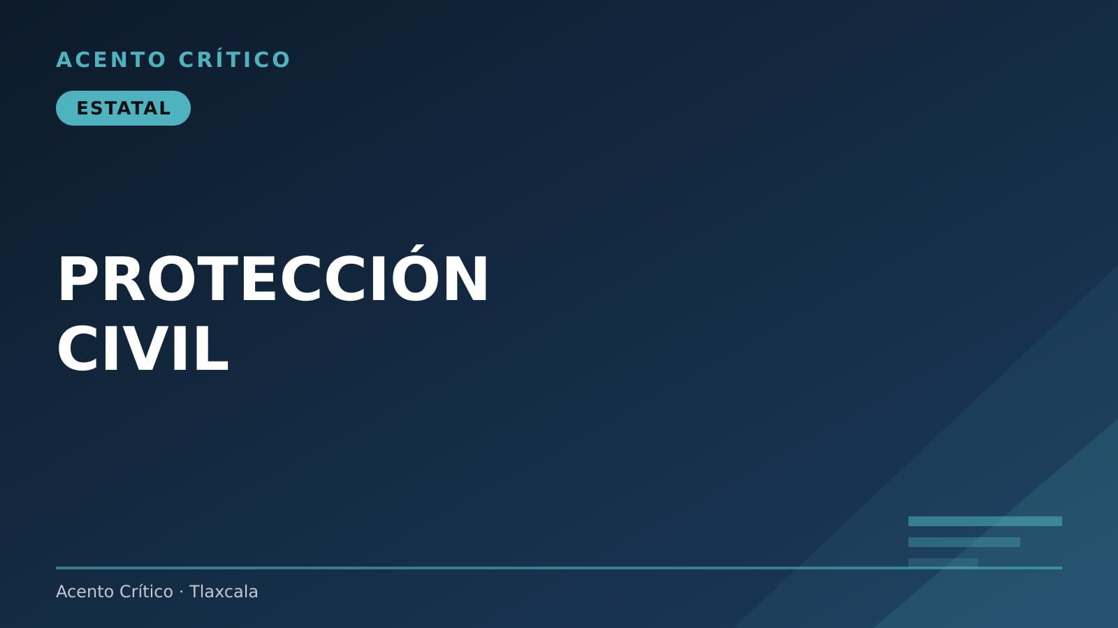 Protección Civil alerta por lluvias fuertes y riesgo de inundaciones